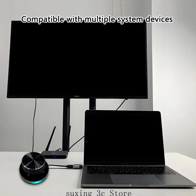 Customizable ARGB USB Volume Control Device