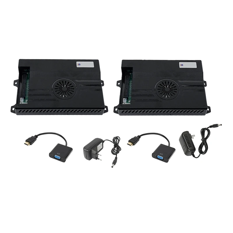 Per 3D Pandora Saga Box Ex2 8000 In 1 Console Di Gioco Arcade 8 Way Joystick Switch Pulsante Cabinet Bartop