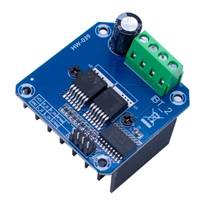 

NEW Double BTS7960 43A EGBO H-Bridge High-Power Motor Driver Module DIY Smart Car Current Diagnostic For Arduino