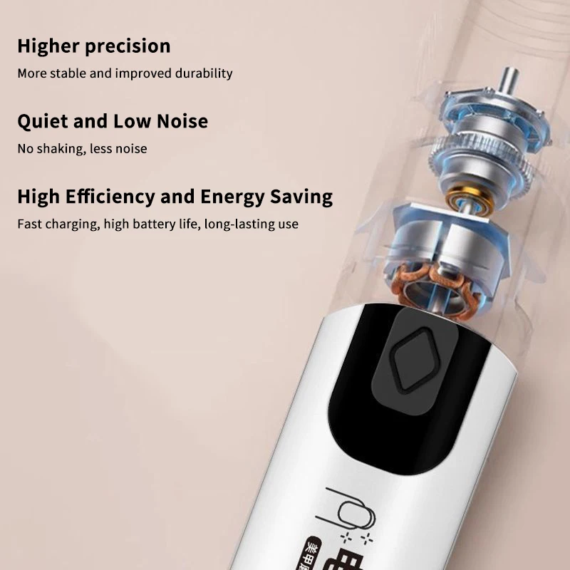 새로운 무선 네일 드릴 35000RPM 매니큐어 커터 네일 리페어 페디큐어 밀링 커터 폴리셔 샌더 USB 충전식 네일 파일