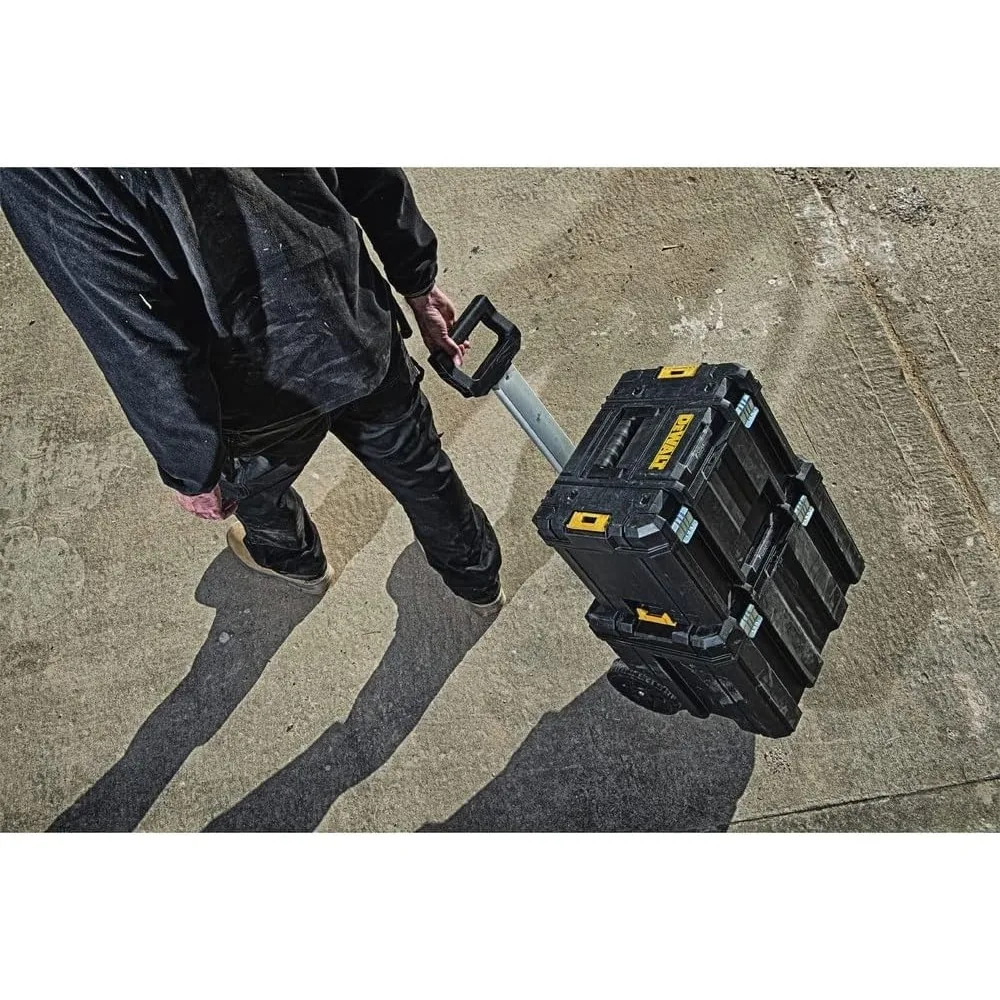 

Rolling Tool Box, Mobile Storage, Extra-Deep Storage, Durable, Allows Stacking