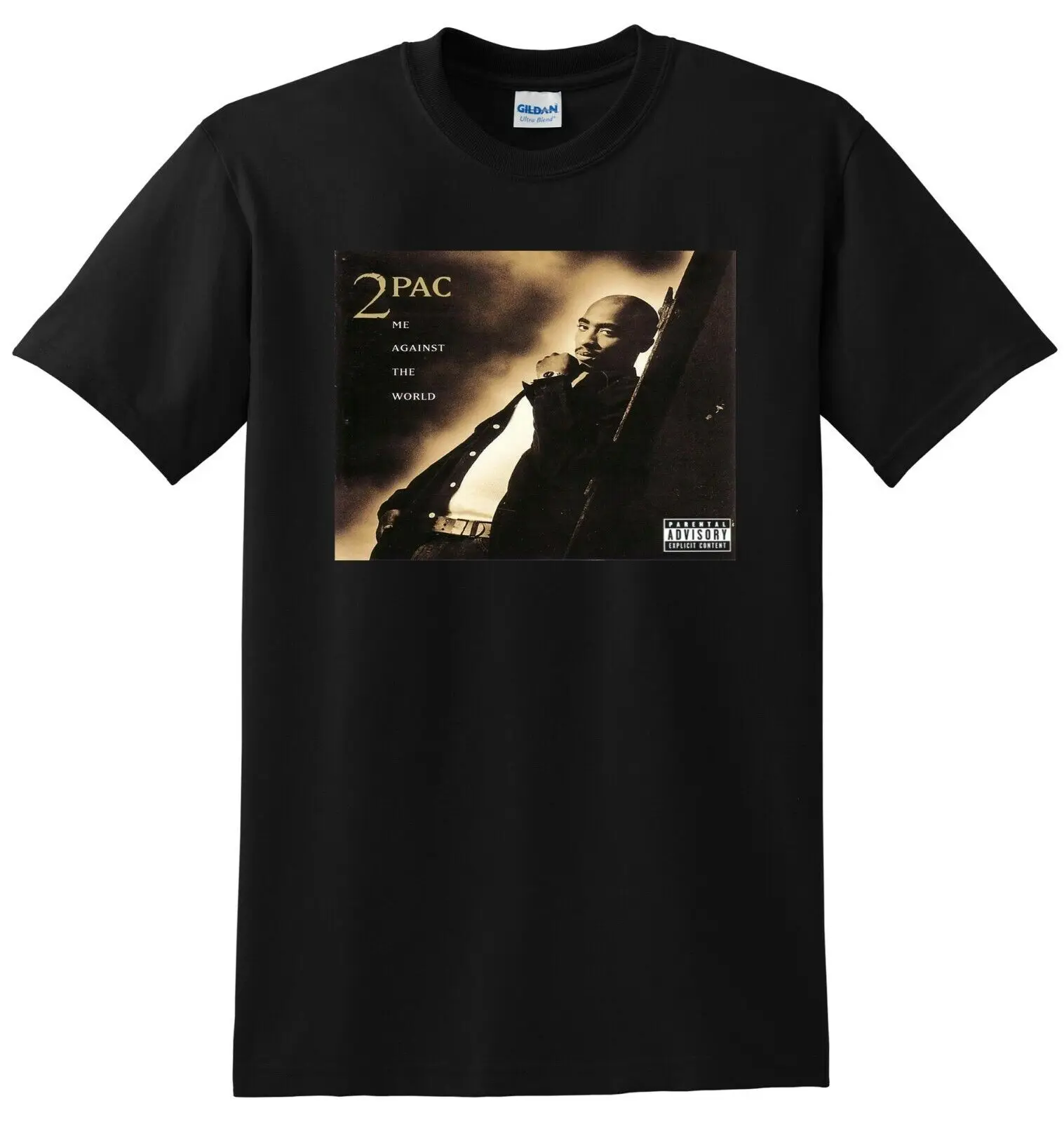 2 Pac T Shirt 2Pac Tupac Shakur Me Contro Il Mondo Small Medium Large Xl Maniche Lunghe O Corte