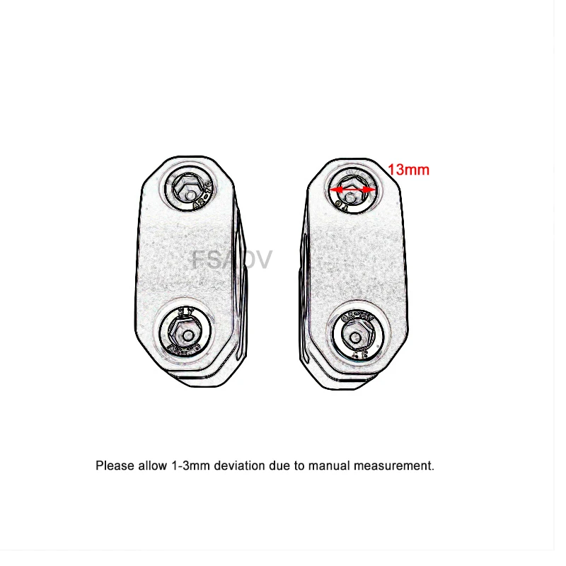 Manubrio Moto Cross 1 1/8″ JFG Racing - Con Manopole, Rialzo E Cuscinetto - Foto 2