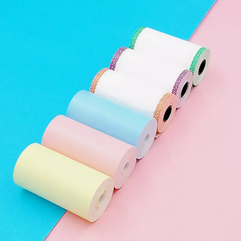 5 Rolls Applicable Models For Meow P1 and Ericsson A6 Printer Color Thermal Printing Paper