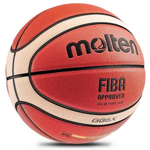  Molten Serie BG3800, Balón de baloncesto interior/exterior,  aprobado por FIBA, tamaño 7, diseño de 2 tonos, modelo: B7G3800