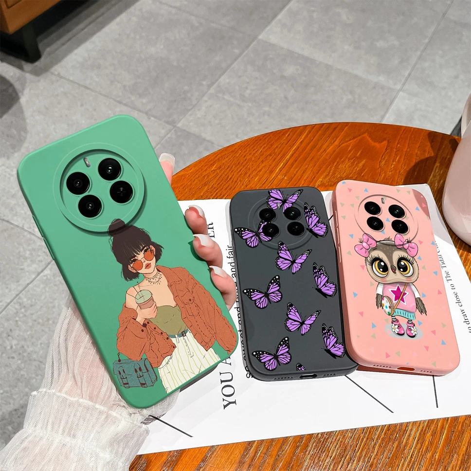 Pretty Sweet Girl Soft Silicone Protective Phone Case