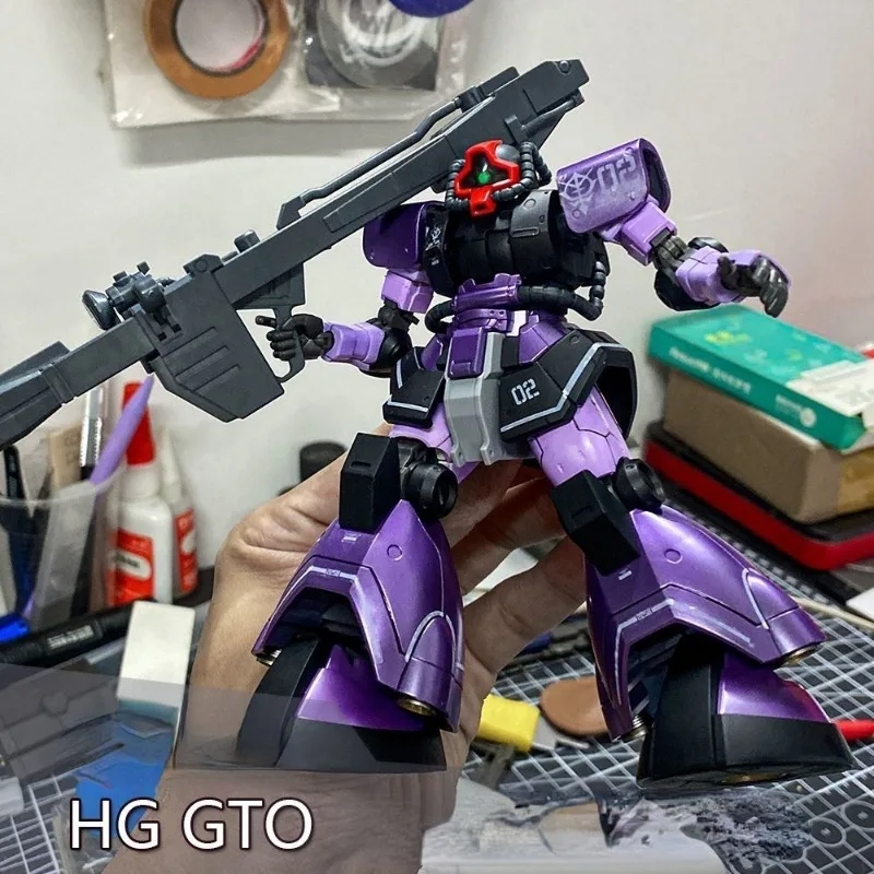 Nuovo JMS XX HG 1/144 GTO YMS-08B DOM BLACK TRI-STARS Figure