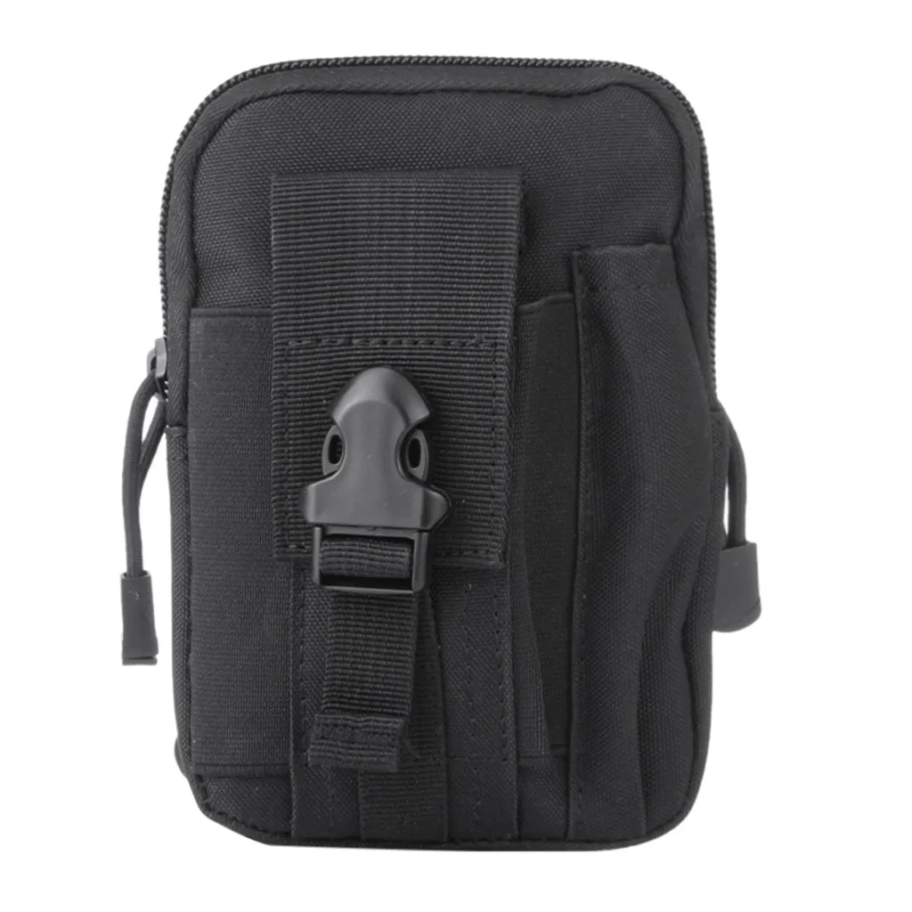 

Men's Outdoor Camping Bags Tactical Crossbody Pouch Belt Bag Military Waist Pack Male Soft Sport Running Pouch Travel Bags