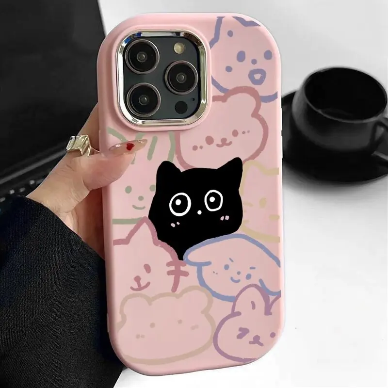 Adorable Animal Cat Design Phone Case
