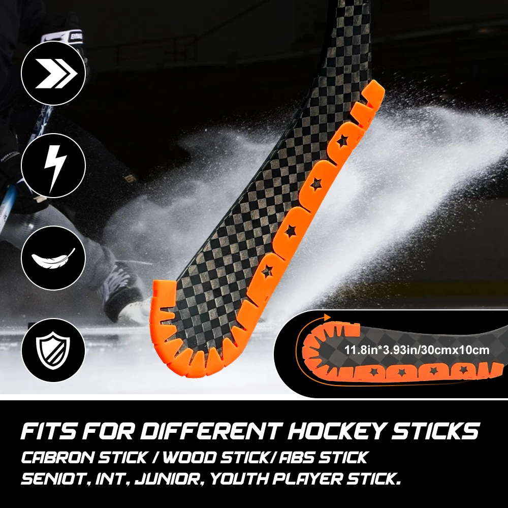 Ice Hockey Stick Blade Protector Hockey Accessories Training Equipment PP Material For Practice Equipment
