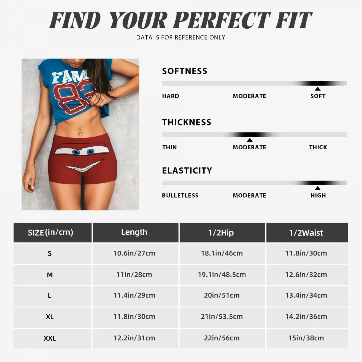 Workout Shorts Women Lightning Mcqueen Cars Workout Yoga Shorts Happy Gym Athletic Volleyball Biker Shorts