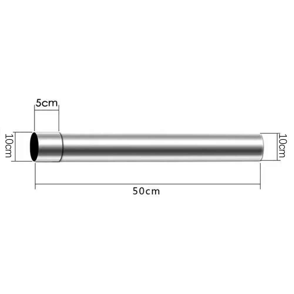 Chimney Flue Liner Pipe Multi Fuel Stoves Pipe Stainless Steel Outdoor Camping Wood Stoves Chimney 7cm 10cm 1pc