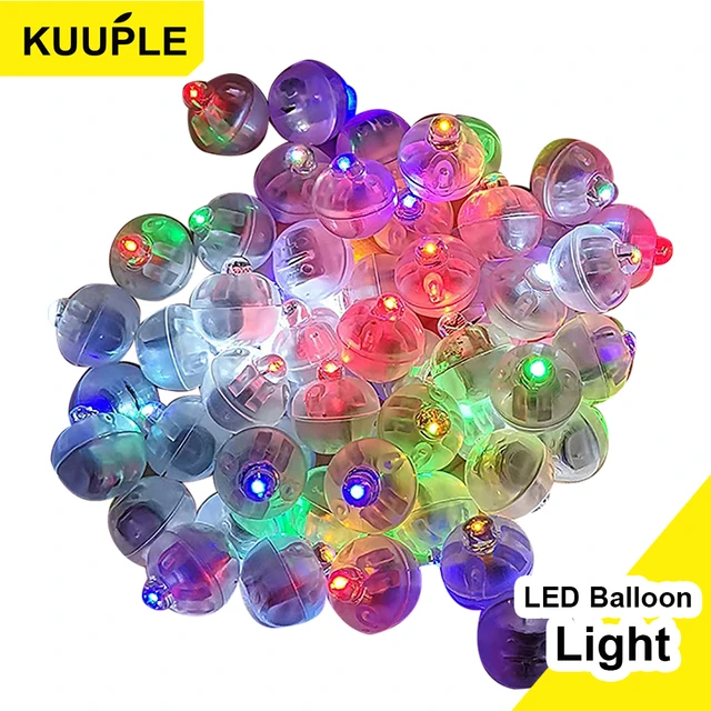 20er Set) Mini LED Ballon Lichter Lampion Beleuchtung
