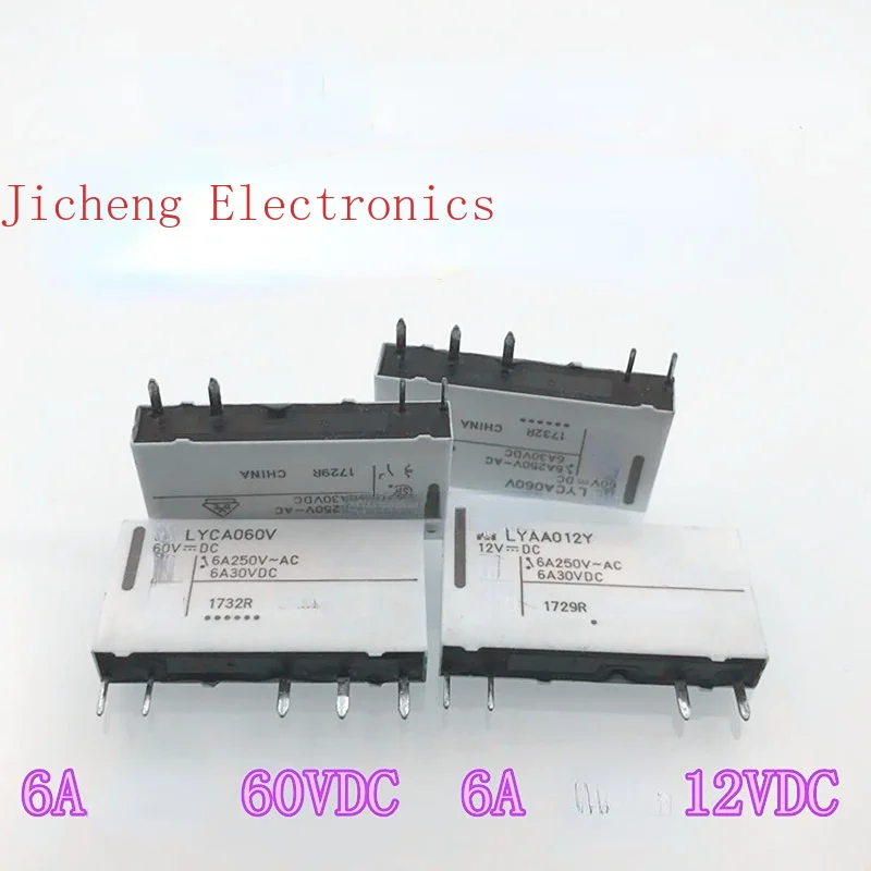 

Новое оригинальное импортное Оригинальное реле LYAA012Y 12 В с 4 контактами