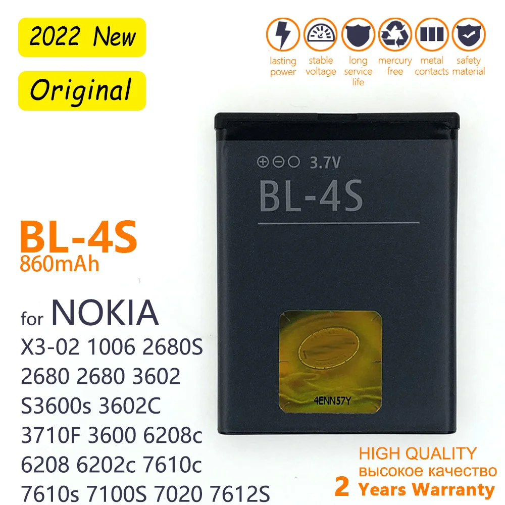 Batteria universale per Nokia 2, 3, 4, 5, 6 - Compatibile con i modelli BL-4B, BL-4C, BL-4S, BL-4U, BL-4UL, BL-5B, BL-5C, BL-5CT, BL-5J, BP-4L, BP-5M, BP-6M, BP-6MT, BV-6A 27