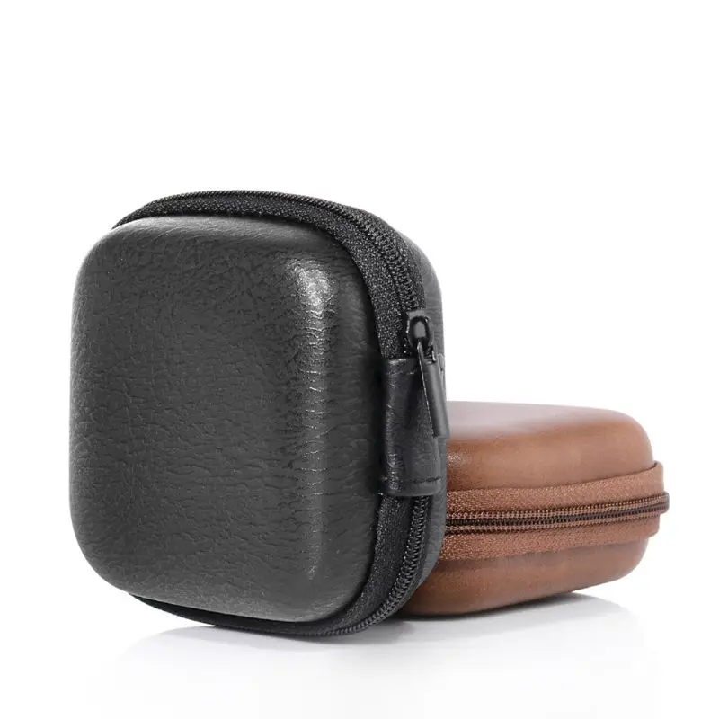 Kleine Leder Kopfhörer Schutzhülle leichte Box kleine Kopfhörer für Hülle Abdeckung für Headsets Kopfhörer für Hülle Farbe – Detail 9