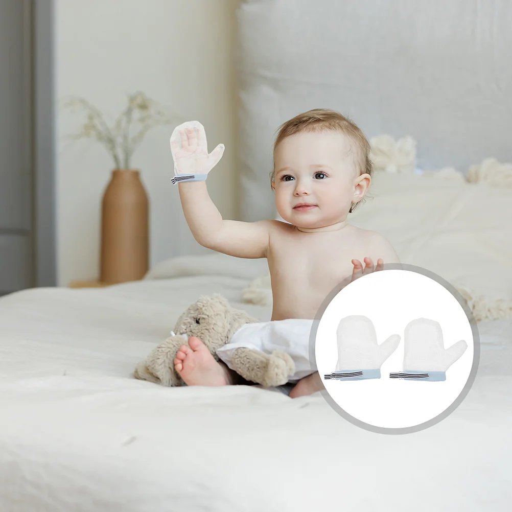 

Anti-eating Nail Biting Glovess To Stop Finger Sucking Babys Stop Thumb Stopper Tool Protector Nylon Infant Finger Baby