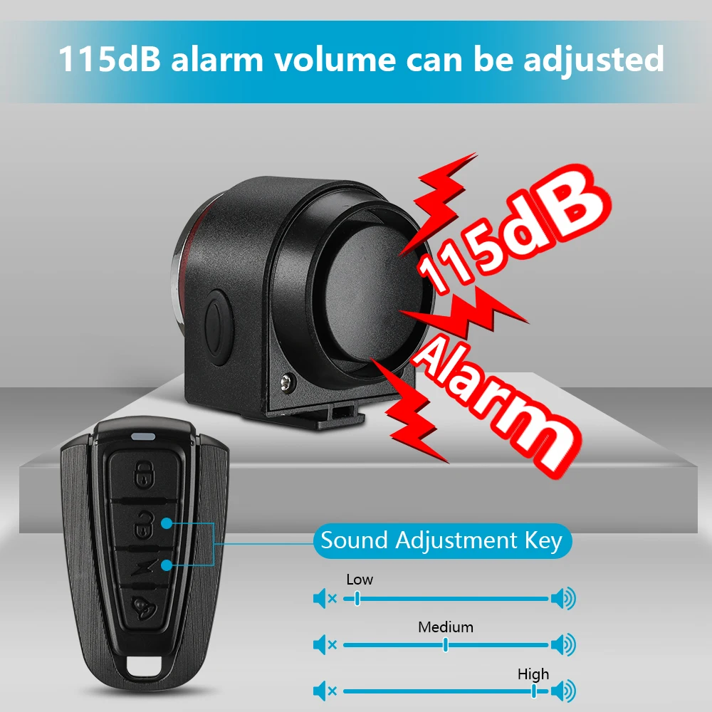 Elecpow A8Pro Bike Alarm Taillight USB Charging IPX65 Waterproof Bicycle Taillight