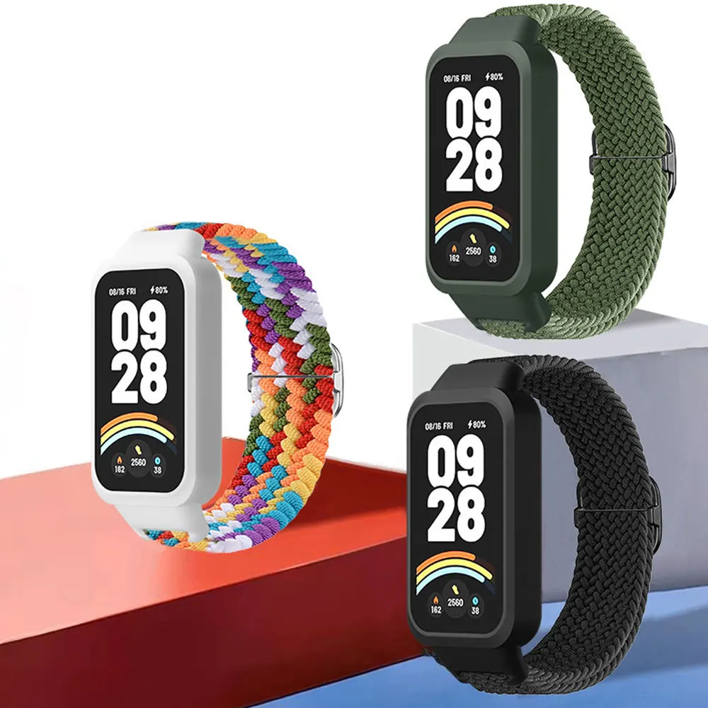 Nylon Watch Strap with Metal Buckle Band - Premium Bracelet