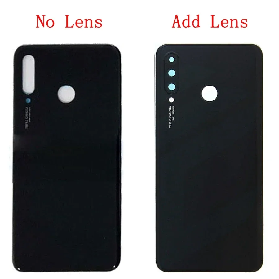 Phone Back Cover Glass Battery Cover Camera Lens Cover For Huawei P30 Lite Nova 4e