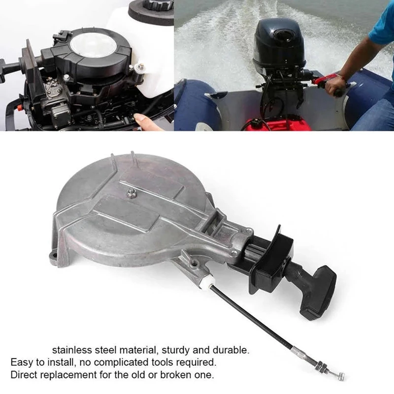 

6E4-15710 подвесной стартер для Yamaha Pioneer 2-тактный 4HP/5HP/6HP стартер Съемник аксессуары Запчасти