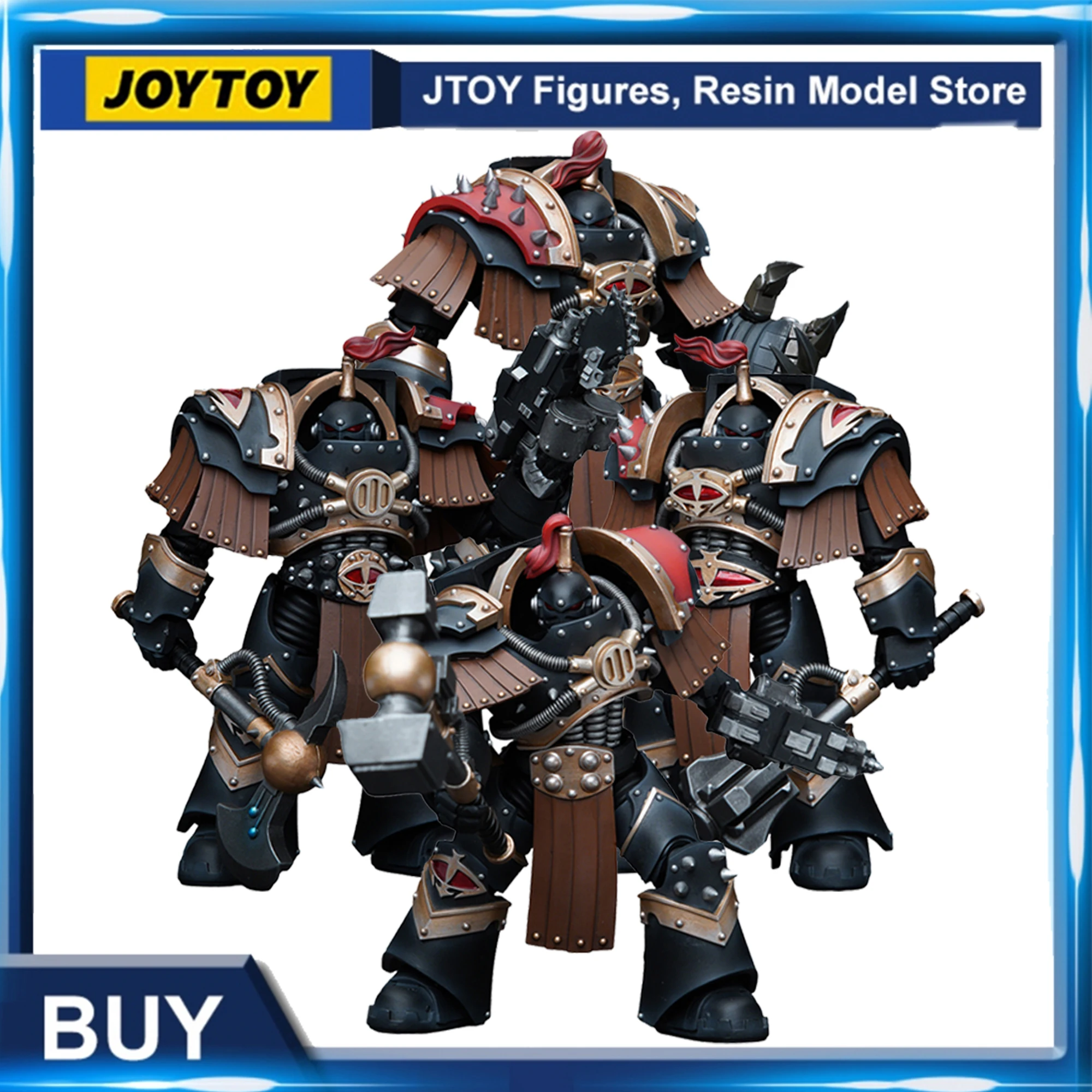 

[Pre-Order] JOYTOY Warhammer 30K The Horus Heresy 1/18 Action Figures Sons of Horus Justaerin Terminator Squad Anime Model Toys