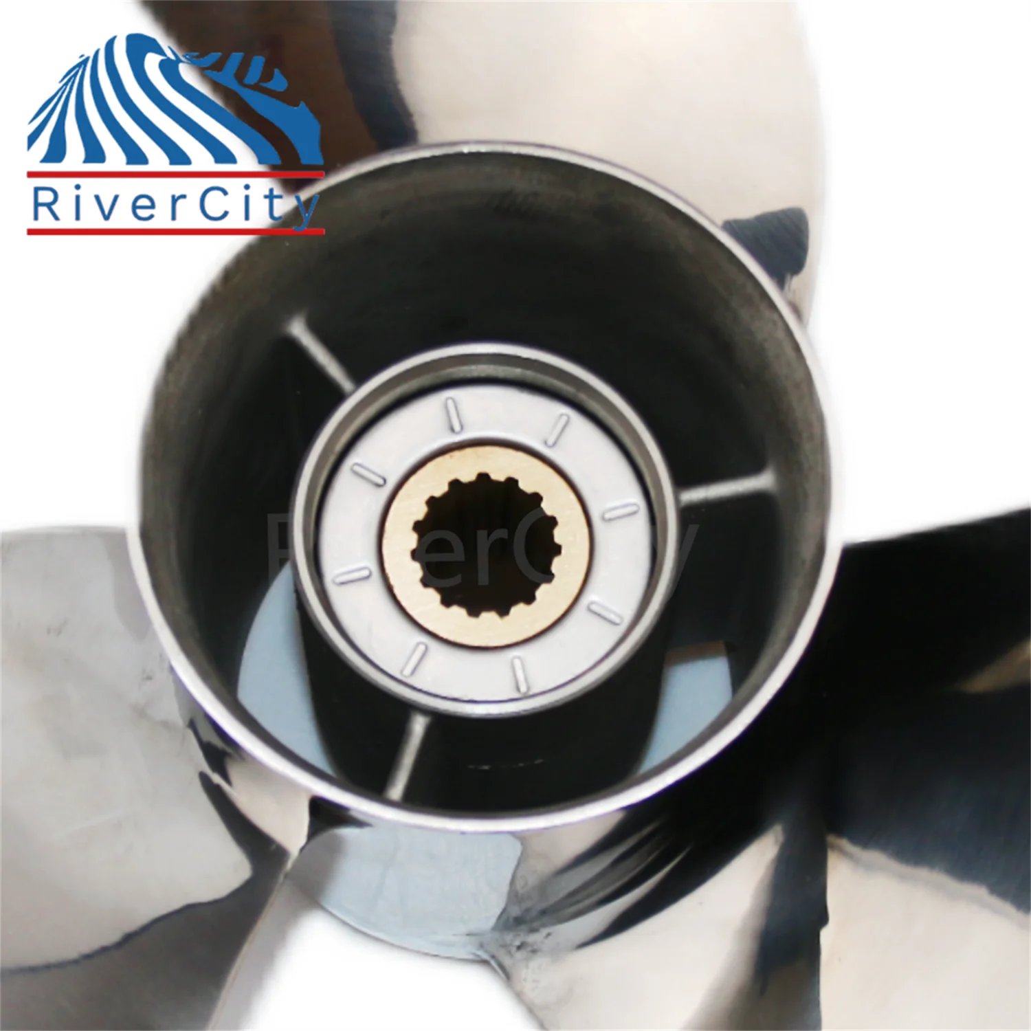 Marine Propeller Boat Propeller For Yamaha 50hp-85hp Outboard Stainless Steel 3 Blade