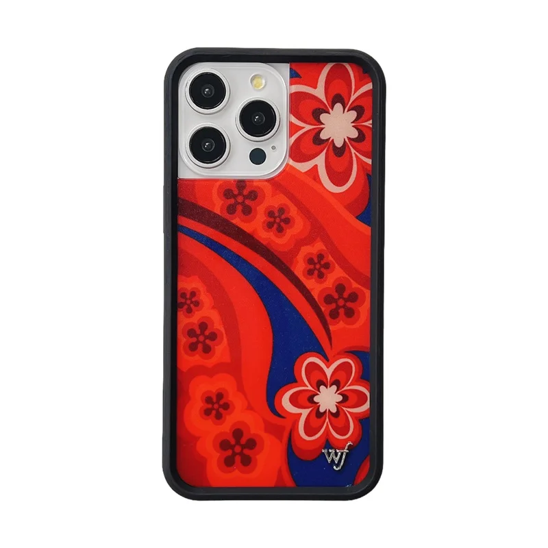 Wildflower 3D Metal Cartoon Phone Case