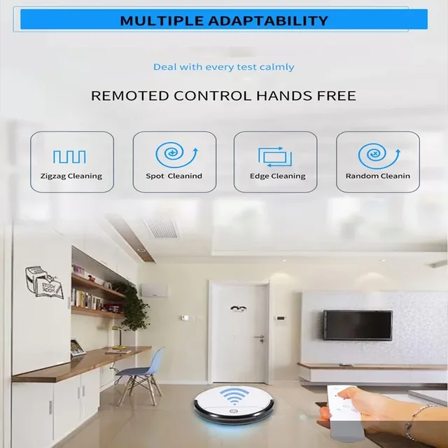 Robot Vacuum Cleaner Automatic Charging Aspiration Drag Intelligent Home Appliance Sweeping Robot Planning Electric Sweeper 5