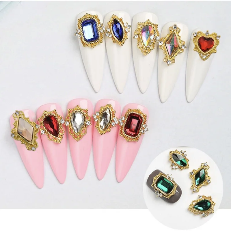 10PCS XL YSL Nail Charms