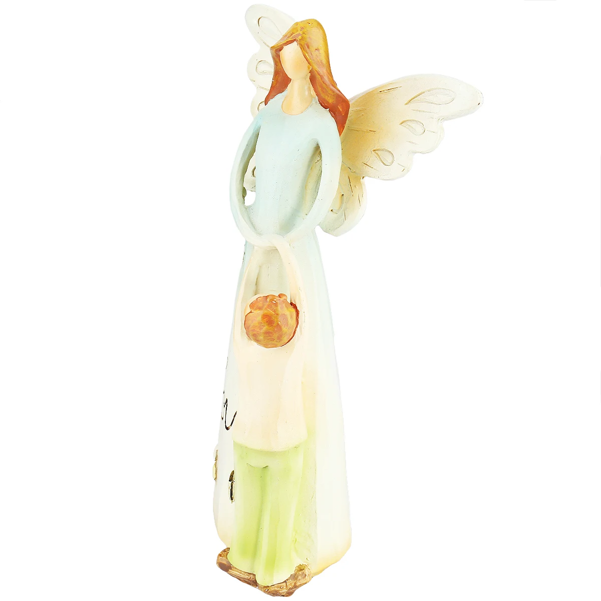 Guardian Angel Family Sculpture Resin Figurine Healing Hand Carved Statue For Church Religious Ornaments Garden Home Decoration
