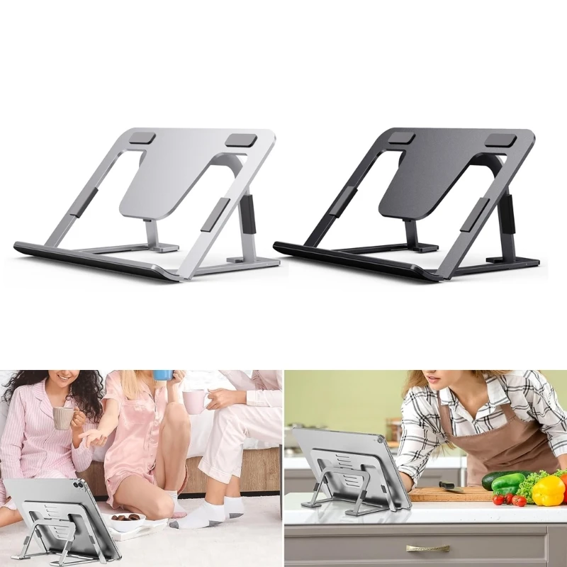 F3MA Laptop Stand Adjustable Aluminum Alloy Tablet Pad Holder Notebook Radiator Bracket Portable for 7-13inch