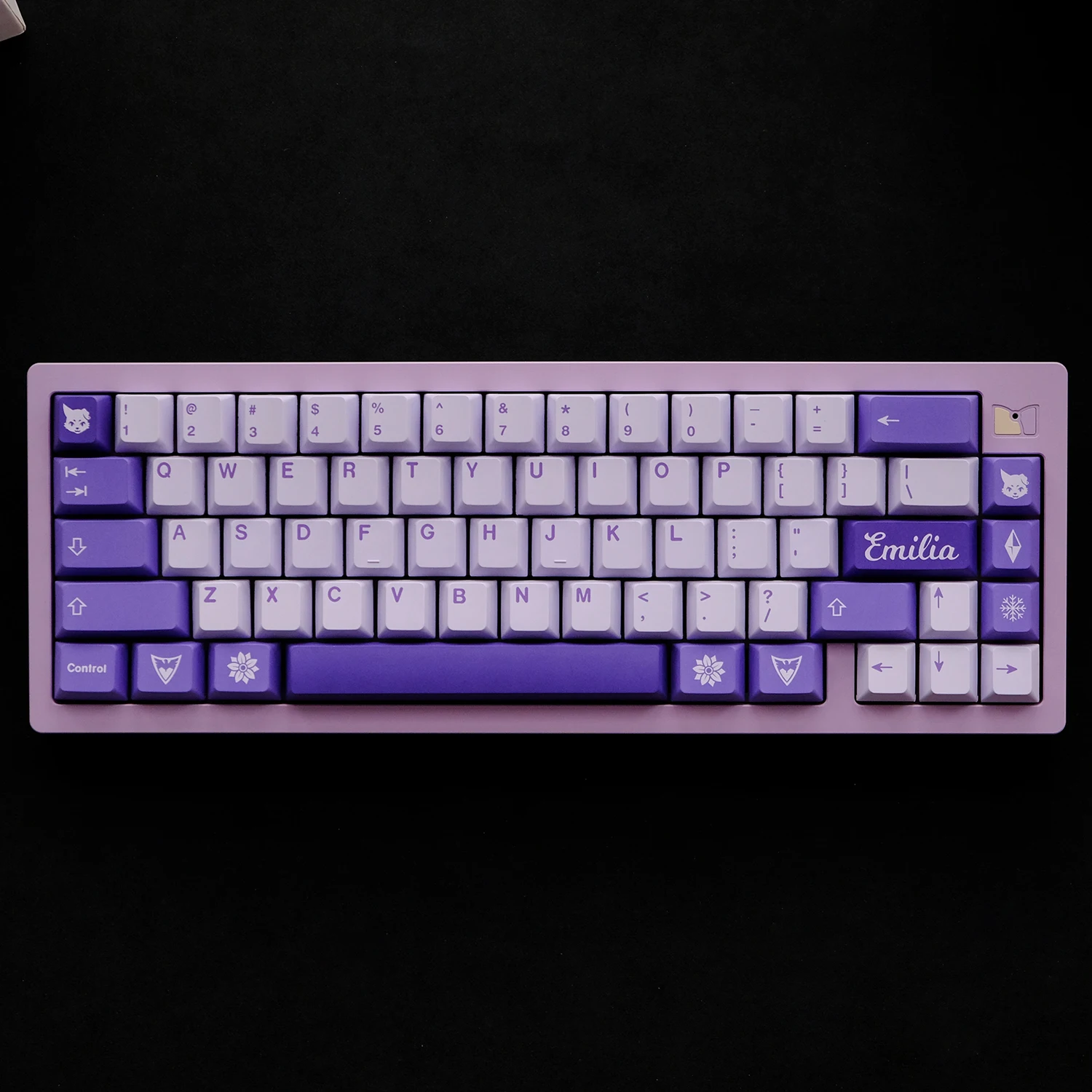 1 Set GMK Frost Witch Keycaps PBT Dye Subbed Key Caps Cherry
