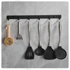 1pc Aluminum Wall Mounted Coat Hook, Wall Hanging Row Hook, Punching/Adhesive Storage Rack Hook  Towel Rack，Coat rack，Organizer 6