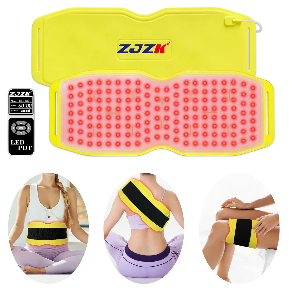 

Red Light Therapy Belt 660/850/940nm Infrared Therapy Light Waist for Wearable Wrap Leg and Arm Calf Cushion,Red Light Belt Reli