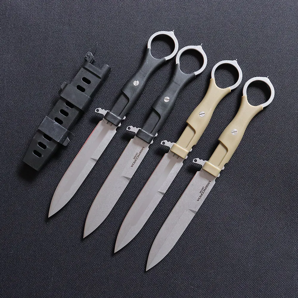 

ER MISERICORDIA 606 Tactical Fixed Blade N690 Outdoor Survival Small Straight Knife Self-defence Tool