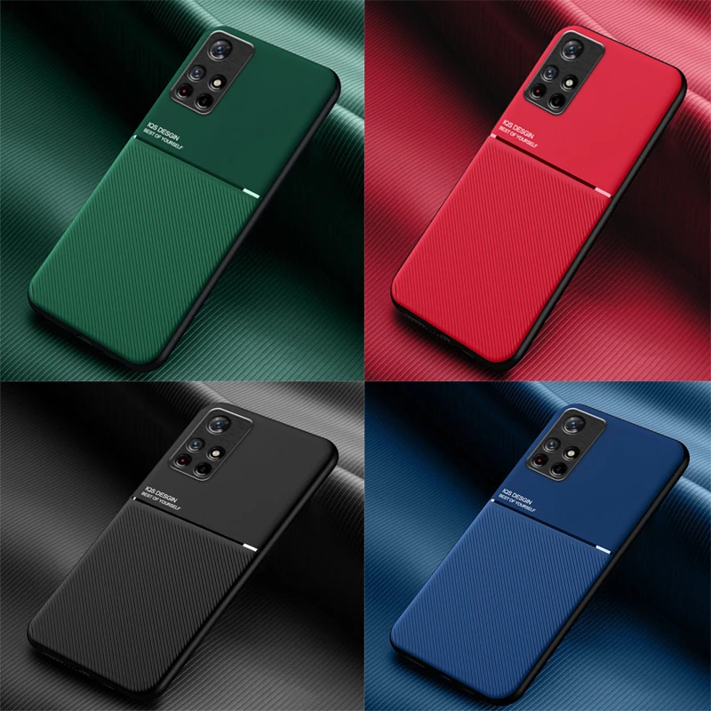 Matte Phone Case For Xiaomi Redmi Note Series Soft Leather Cover_voghion.com