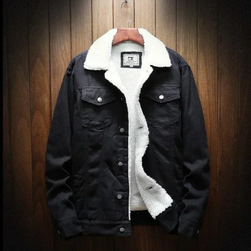 Winter Jacket Jean Jackets With Fur Buy Men's Winter Fleece Sherpa