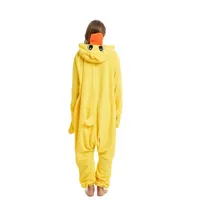Yellow Duck Onesie Animal Kigurumi Unicorn Pyjamas Halloween Adult Cartoon Pajama Cosplay Party Women Men Homewear Slippers XXL - Image 5