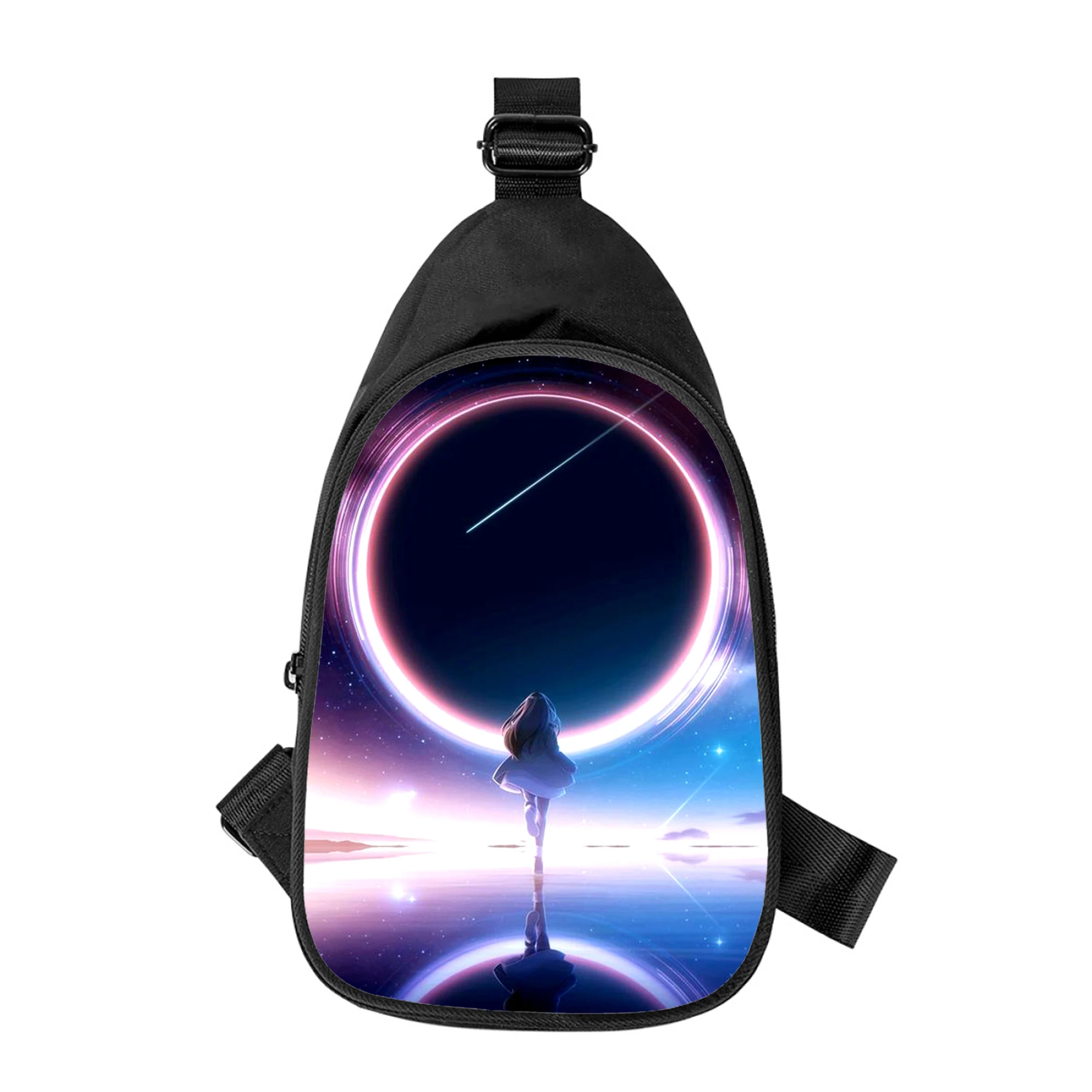 Рисунок 6 - Мужская нагрудная сумка с принтом