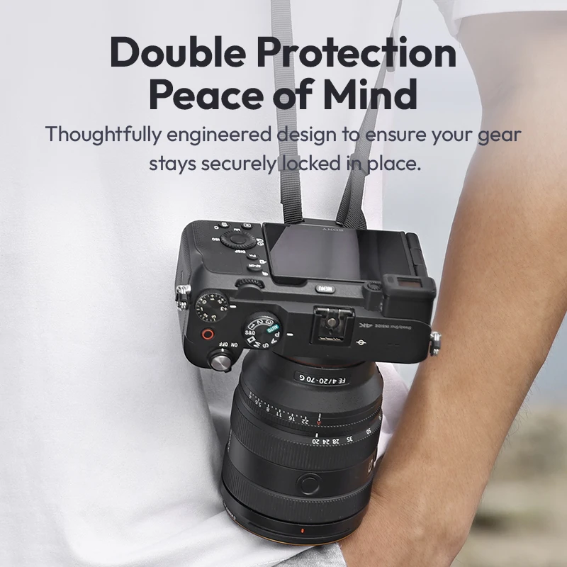 Ulanzi UKA06 Uka Quick-Release Shoulder Strap Compatible with Uka & F38 Quick-Release Plates for Photograph Tripods DSRL Cameras