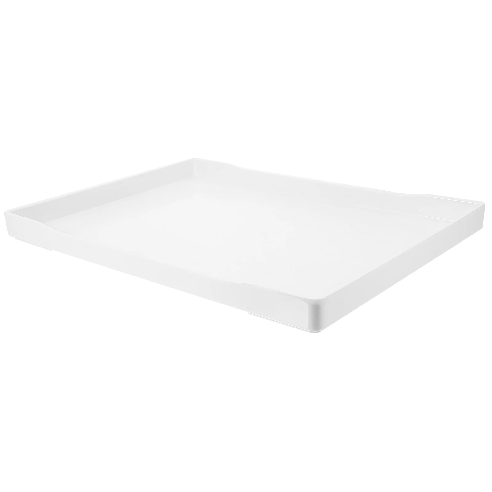 

Tea Tray Food Serving Plate Rectangular Bread for Eating Trays Fruit Dish Cutlery