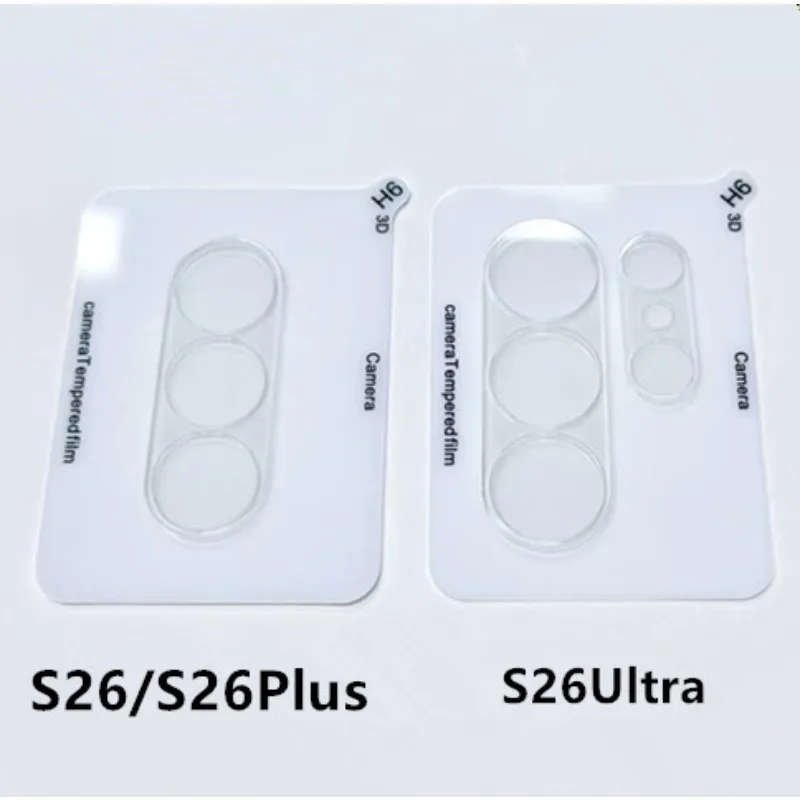 Ultra HD Camera Lens Tempered Glass Protector - 9H Anti-Scratch Cover