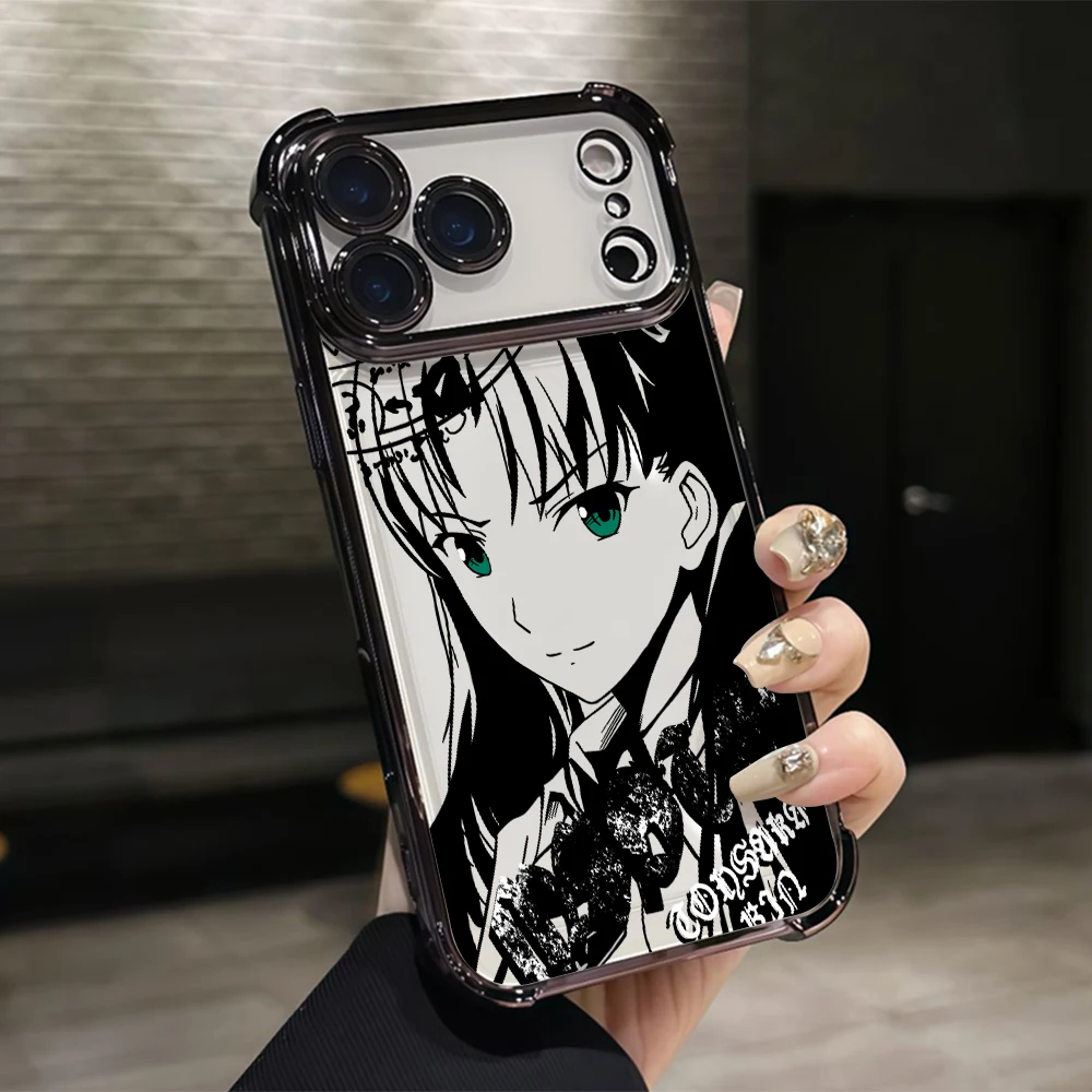 Fate A-Arthurs Joan Saber Anti-Drop Transparent Phone Case