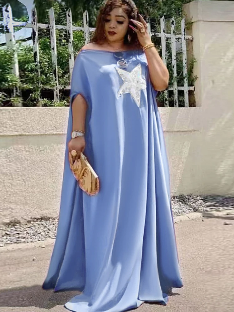 Chiffon Long Dresses For Women Dubai African Kaftan Abayas