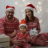 Mommy and Me Clothes 2023 New Christmas Pajamas Set for Family Soft Cute Sleepwear Adults Kids 2 Pieces Suit Xmas Look Outfits 5