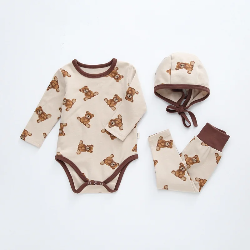 Newborn Sailor Romper Girls Boy Costume Anchor 3Pcs Newborn Baby Boy Girl Clothes Set Long Sleeve Baby Bodysuit+Pant +hat Infant baby clothes cotton thermal underwear Bodysuit Baby Bodysuits expensive