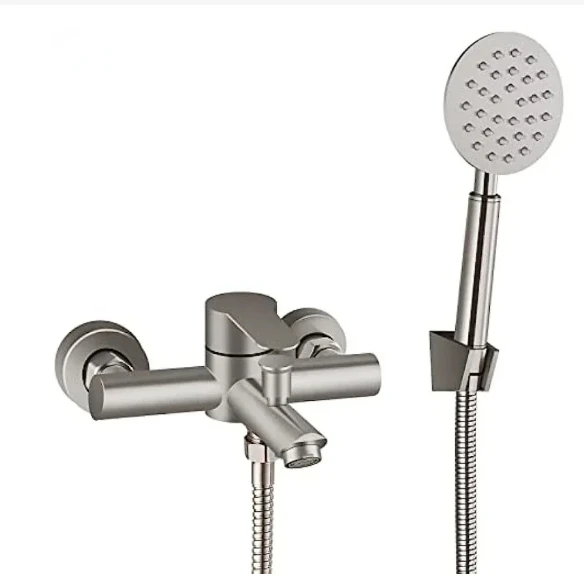 

Head Diverter Valve Brass G1/2 T-Adapter Converter Chrome Shower Head Faucet Bathroom Accessories