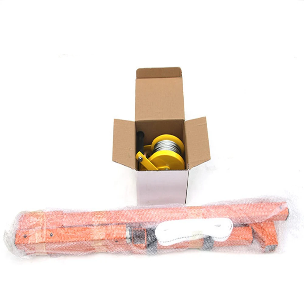 EU Delivery For Air Conditioners 10/15/20M Lifting Tool Crane Folding Self-locking Manual Winch Assembly Installation of Tools