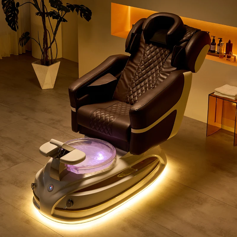 Nail Beauty Sofa Electric Pedicure Recliner Eyelash Electric Salon Nail foot spa bath massager Manicure pedicure chairs luxury